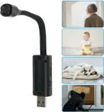 SIOVS USB WIFI HYU7 Spy Camera with Video Audio Recording 1920 x 1080p 64 GB, 1 Channel AVI HDMI (Black)