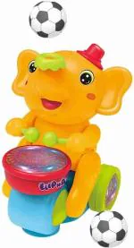 MADTEX Musical Elephant Baby Crawling Toys 6 12 18 Months, Interactive Early Activities Development Learning Toy Gift for 1 2 3 Year Old Girls Boys