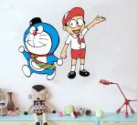 Decor Villa nobita and doremon Wall Sticker & Decal (PVC Vinyl,Size-