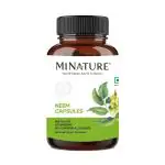 MINATURE 100% Natural Neem Capsules| Health Supplements |30g, 60 Caps