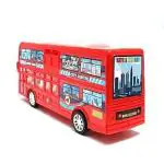 AP KIDS TOYS Double Decker Bus Toy for Kids | Heavy Duty Stylish Big Size Bus | Non Electric Bus Vehicle (Red) (RED)