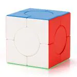 Kiditos YJ Tianyuan O2 Stickerless Cube V3 1x1 Magic Cube Brain Teasers Twisty Puzzle