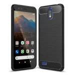 Zapcase Black Rubber Back Cover For JioPhone Next 13.5 x 2 x 19.5 cm