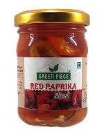 Green Piece Red Paprika Sliced (120gm)