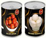 RED CLIFF Bikaneri Gulab Jamun 8 pcs + Rasgulla 10 pcs | Combo pack of 2 | Tin Pack (2 x 400 g)