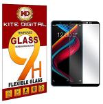 Kite Digital VIVO Z10 Black 5D Premium Tempered Glass Screen Protector Slim 9H Hard 2.5D
