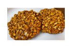 90's MILL GAJAK Round Shape Peanut Chikki / Peanuts Round Gajak | Gol Jaggery Peanut Chikki / Gajak | Round Gajak / Gol Gajak | Gajak Sweets / Chikkis Jaggery Groundnut Gazak-850gm