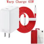 OCTRIX 65 W 6.5 A Mobile Oneplus 65W Warp Charge Mobile Charger with Type C to Type C Cable 10V/6.5A Charger with Detachable Cable (Compatible for One_Plus Nord CE2/10Pro/9RT/Nord 2/9 Pro/9/9R/9RT/8T/10R/7/8/9/10PRO, Cable Included)
