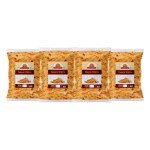 Ghotaram Jammu Kufri Wafers Original Style Chilli Sprinkled, Potato Chips Wafers Chips Fried Potato Chips Wafers Indian Snacks Namkeen | Crispy Light Healthy Party Savoury Snack-1Kg*4Pack