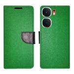Dhar Flips Green MRC Flip Cover for IQOO NEO 9 PRO | Magnetic Case | Shock Absorbent | Flip Cover IQOO NEO 9 PRO