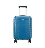 VIP Foxavt55Csl Blue Polycarbonate Luggage Suitcase - 55.3 cm