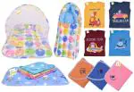 Kwitchy New Born Baby Gift Combo Bedding & Clothing Set Daily Essential Items (0-6 Months)