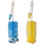 Mast Long Handle Cleaning Brush for Jars, Bottles, Feeding Milk Bottles - Small (Pack of 2)