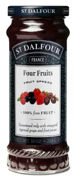 St. Dalfour Four Fruit Spread 284 g Product of France