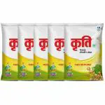 Kriti Refined Soybean Oil - 1L Pouch (Pack of 5)