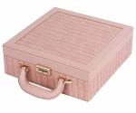 RONTENO Jewelry Box Organizer for Girls Women Ladies | Cosmetic item Storage Holder(1Pc, Pink)