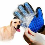 PetCeptual Deshedding Pet Grooming Washing Gloves for Dogs and Cats Hair Remover Brush Gloves | Dog, Cat Bathing Scrubber Gloves | Pet Hair Remover Gloves