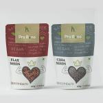 Pro Bono SUPERFOOD Edible Seeds Combo Flax Seeds and Chia Seeds Mix for Diet Snacks and Weight Loss Nutrient Rich Mix Seeds