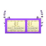 Khadi Natural Pure Lavender Soap Pack Of 2 Soaps - 250 Gm