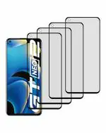 GADGETRONICS Realme GT Neo 2 Black Tempered Glass Scratch Resistant and Anti-Fingerprint Screen Protector