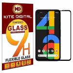 Kite Digital Google Pixel 4A (Black) 5D/6D/11D/21D Premium Tempered Glass Screen Protector Slim 9H Hard 2.5D with Full Installation Kit
