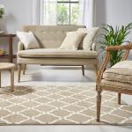 TRIDENT Moroccan Mante Polyester Classic Area Rugs 4 ft (w) x 6 ft (L)