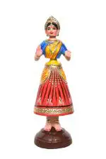 HAST SHILP Pink Paper Thanjhavur Iconic Dancing Doll