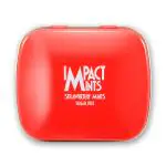 Impact Mints Sugar-free Mints Strawberry Flavor 14g, for Everlasting & Pleasant Breath, Product of Germany, Pocket Friendly Mints in Classic Tin Packaging