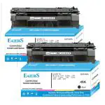 EAIERS 49A (Q5949A) Genuine Compatible Laser Printer Toner Cartridge for HP Laserjet 1160, 1160Le, 1320, 1320n, 1320nw, 1320t, 1320tn, 1330, 3390, 3392 (Black Pack of 2)