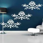 ARandNJ Floral Art DIY Reusable Design Ideal Polyvinyl Chloride Painting Wall Stencil 16 x 24 inch