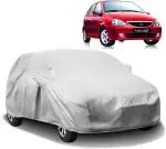CARNEST Car Cover For Tata Indica V2 (With Mirror Pockets) (Silver)