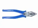 PERFECT TECH Combination Cutting Plier | Combination Plier 8-inch | Industrial & Plumber Hand Tools | Plier Tool Kit | Pliers Taparia original | 205MM/ 8 Inch | Carbon Steel | Anti-Rust Properties For Gripping | Black Phosphate Finishing With Blue Sleeves