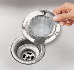 TENEZA ONLINE Stainless Steel Strainer Kitchen Drain Basin Sink Jali/wash Basin Jali- Pack of 1