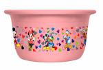 Kuber Industries Disney Print Unbreakable Plastic Multipurpose Bath Tub Washing Tub 25 L (Pink)