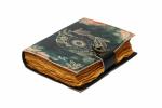 SUFFICE CRAFTS Magic of Sun notebook of shadows Leather journal- a5 notebook(17.5cmX12.5cm) | Deckle edge handmade paper (200pages) | antique diary for women| Travel Journal for men| Blank spell book
