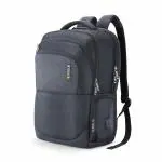 American Tourister Laptop Backpack For Men Women | SEGNO Polyester Backpack with Laptop Compartment For Up 17 Inch Laptop | Backpack For Office College, 28 Liters, Black