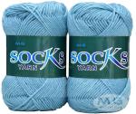 M.G Enterprise wool, Nylon Socks yarn diecinueve Sky Blue 300 Grams.