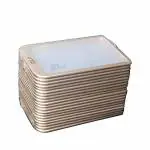 Idjet Golden Metal Id Card Holder (Pack Of 20)