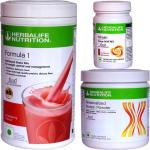 HERBALIFE NUTRITION Weight Loss Combo (Formula 1 NUTRITION al Shake+Protein Powder+Afresh Energy Drink)