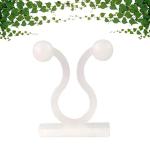 JKICHNM Plant Climbing Wall Fixture Clips Wall Plant Holder Self- Adhesive Vines Traction Fixture Plant Sticky Hook Vine Plant Climbing Wall Fixer for Wire Fixing 30 pc (White).