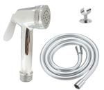 THOISEWELT Bathroom Toilet Bidet Health Faucet Jet Spray Shower Mini Gun Brass Body Material Full Set - (PVC Tube Set)
