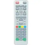 AKSHITA TRADING Remote Control for Vise LED, LCD TV (White)