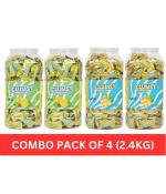 Clumsy Candy Combo Pack - Mouth freshener & Digestive Ginger and Lemon-Mint flavor, 4 Jars