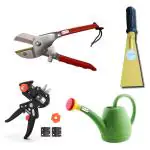 GREEN WHISPER Professional Plant Garden Grafting Machine and Tool (Grafting+Can+Khurpi+Scissor)