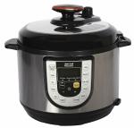 American Micronic Instruments Silver Stainless Steel Instamagic 5 L Digital Pressure Cooker