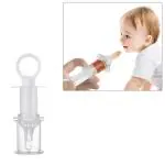 Safe-o-kid Baby'S Bpa-Free Silicone Liquid Medicine Feeder/Dropper, White Pack of 1