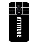 Bhaicover OnePlus 6 Attitude Quotes Mobile Back Case Cover