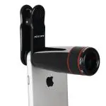 Adcom Black 8X Telephoto Mobile Phone Camera Lens For All Android And Ios Devices.