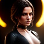 Love Creation A4 Size poster print for creative wall art- brunette-woman-555ffd4e-5c0c-4ddc-8bfd-190be2681213-1(Non Sticker)