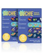 Aya Papaya Ouchie Space Blue Printed Cotton Bandages 20 Stripes (Pack Of 2)